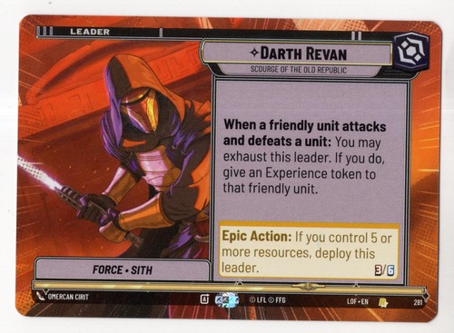 Star wars unlimited lotf - wars,